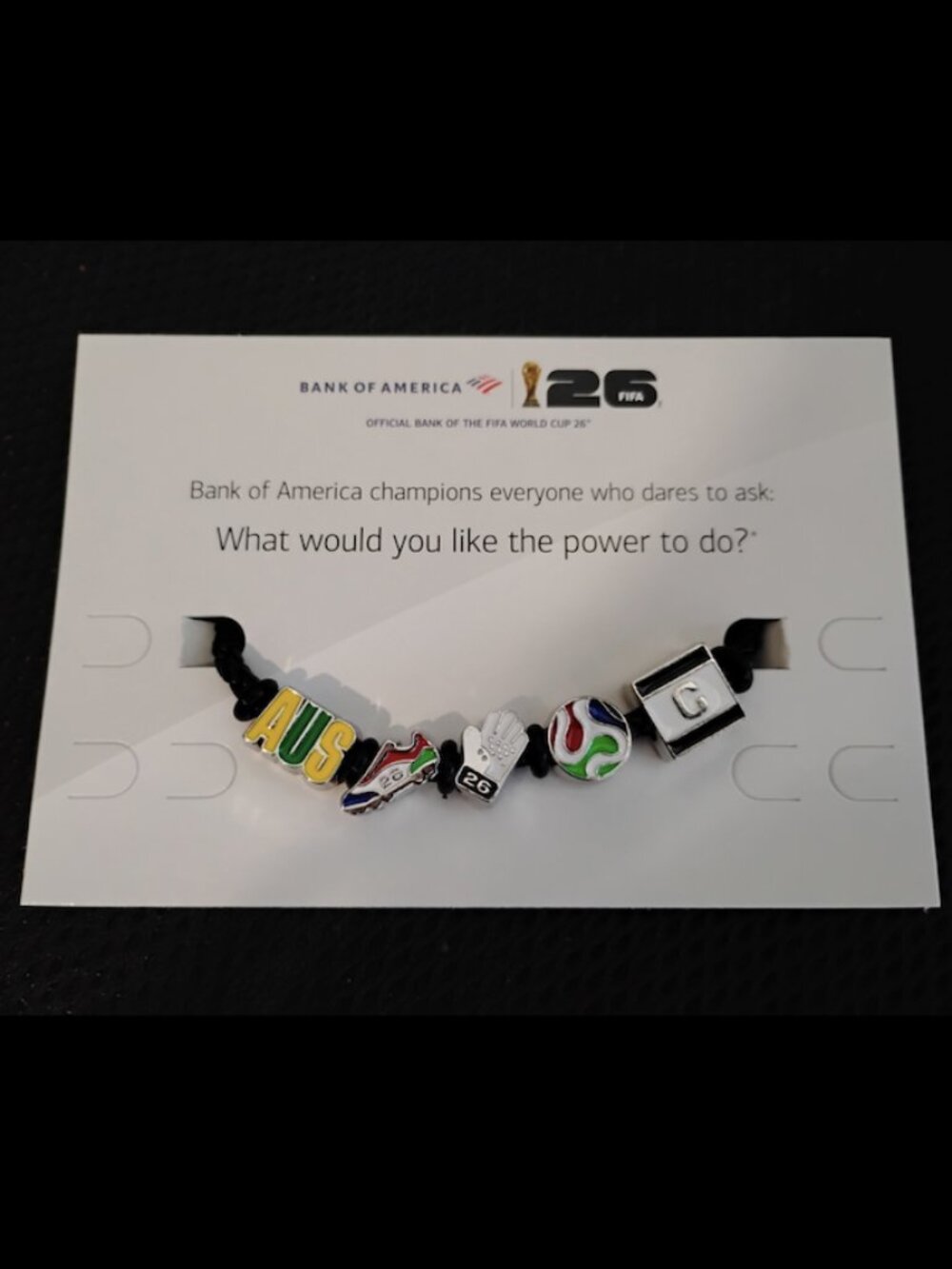 FIFA World Cup Bank Of America Bracelet AUSTRALIA